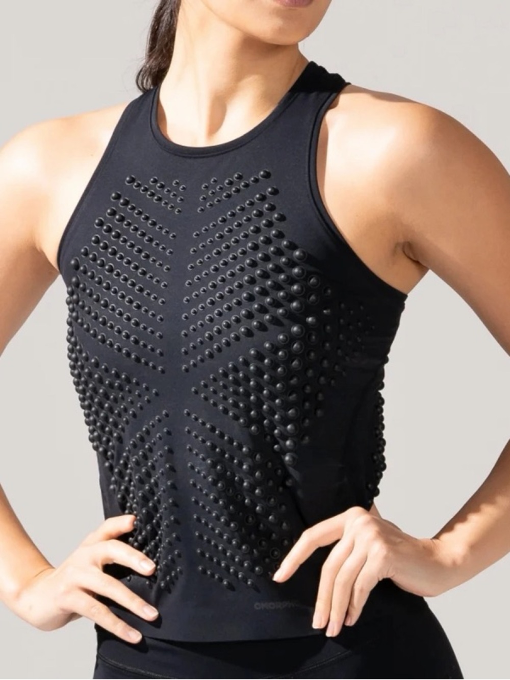 OMORPHO G-Tank Top MicroLoad weights across the front and back Womens Size XS